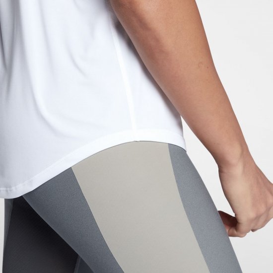 Nike Breathe Elastika | White / Pure Platinum / Metallic Silver - Click Image to Close