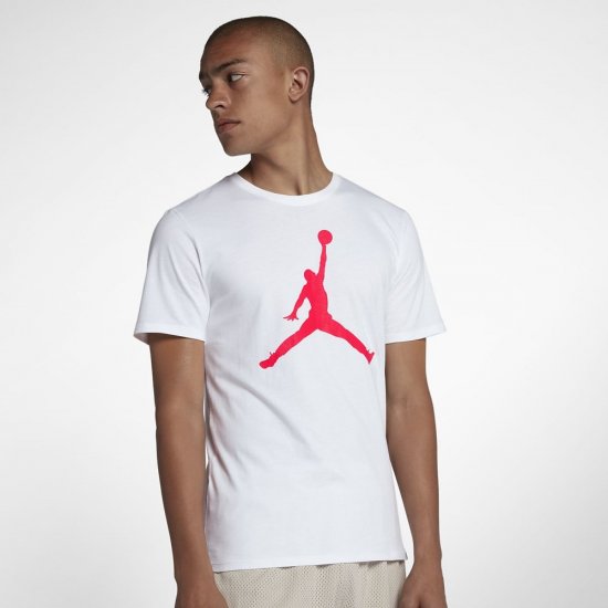 Jordan Lifestyle Iconic Jumpman | White / Infrared 23 - Click Image to Close