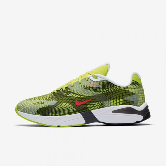 Nike Ghoswift | Volt / White / Iron Grey / Laser Crimson - Click Image to Close