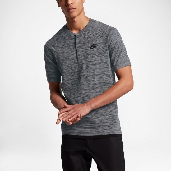 Nike Sportswear Tech Knit | Carbon Heather / Black / Cool Grey / Black - Click Image to Close