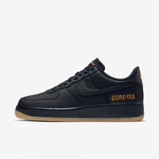 Nike Air Force 1 GORE-TEX ? | Black / Light Carbon / Bright Ceramic / Black - Click Image to Close