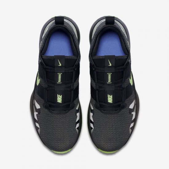 Nike Varsity Compete TR 2 | Black / Smoke Grey / Dark Smoke Grey / Ghost Green - Click Image to Close