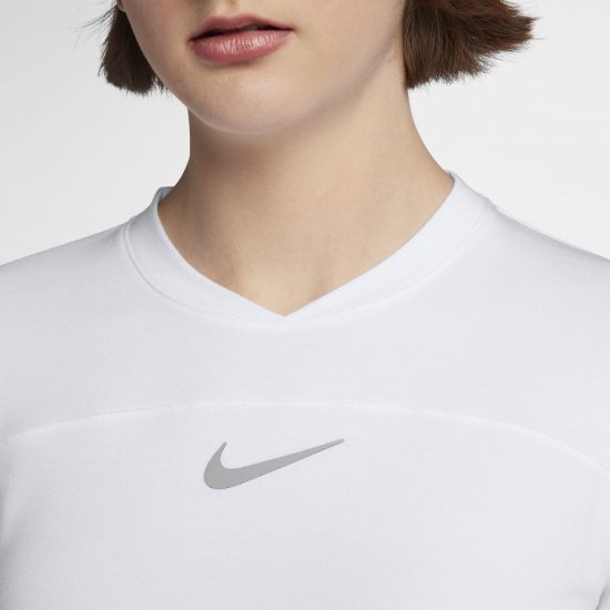 Nike Dry | White / Flat Silver - Click Image to Close