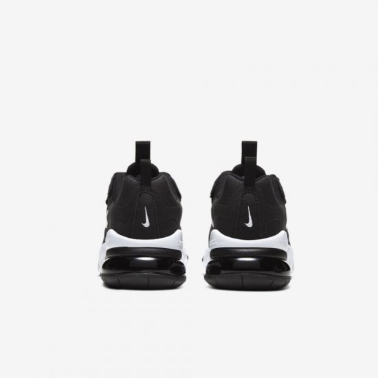 Nike Air Max 270 React | Black / Black / White - Click Image to Close