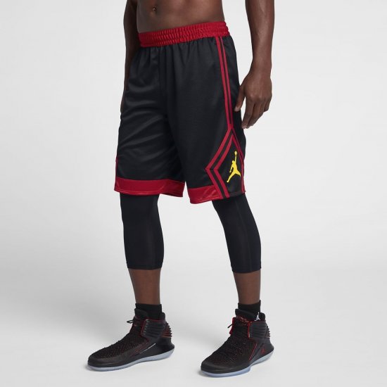 Jordan Rise Diamond | Black / Gym Red / Black / Tour Yellow - Click Image to Close