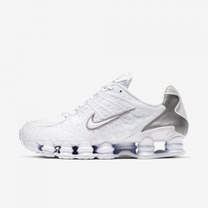 Nike Shox TL | White / Metallic Silver / Max Orange / White