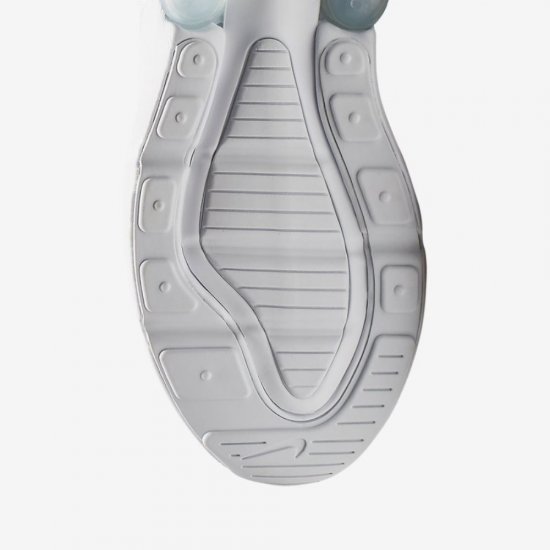 Nike Air Max 270 | White / Metallic Silver / White - Click Image to Close