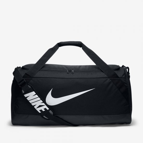 Nike Brasilia | Black / Black / White - Click Image to Close