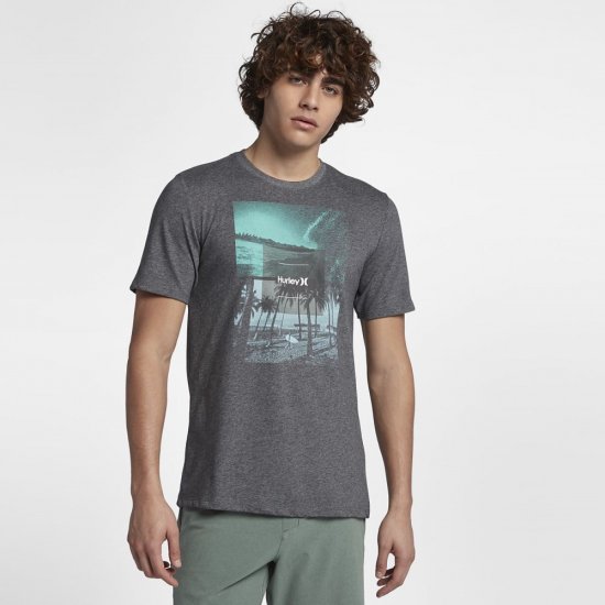 Hurley Cause &amp; Effect Dri-FIT | Charcoal Heather - Click Image to Close