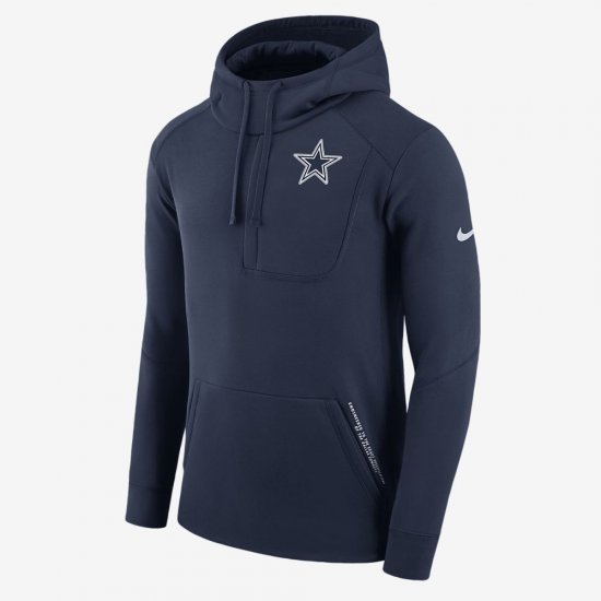 Nike Fly Fleece (NFL Cowboys) | College Navy / White - Click Image to Close