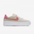 Nike Air Force 1 Sage Low | Light Bone / Pink Foam / Digital Pink / Hyper Crimson