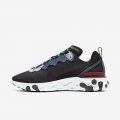 Nike React Element 55 SE | Anthracite / Pure Platinum / University Red / Blue Fury