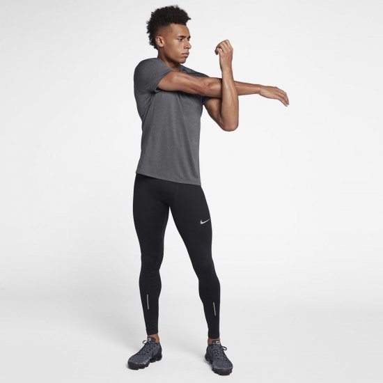 Nike Dri-FIT Miler Cool | Anthracite / Heather / Anthracite - Click Image to Close