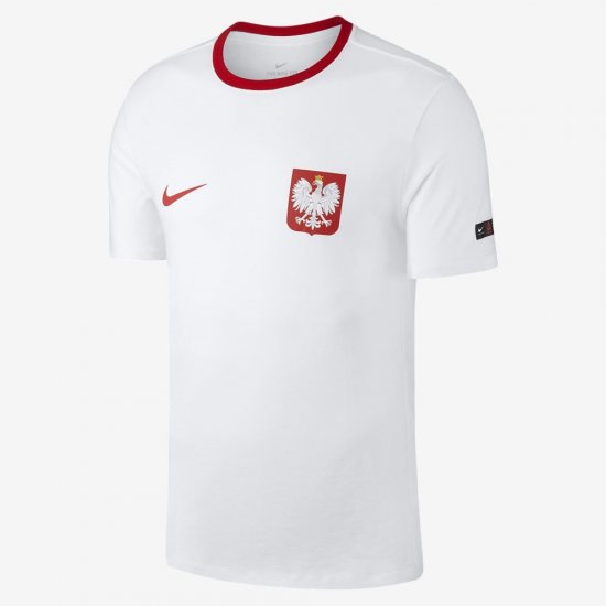 Poland Crest | White / Sport Red - Click Image to Close