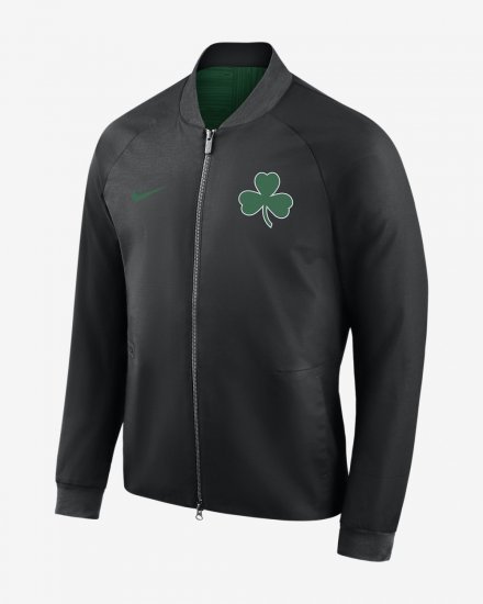 Boston Celtics City Edition Nike Modern | Black / Clover - Click Image to Close