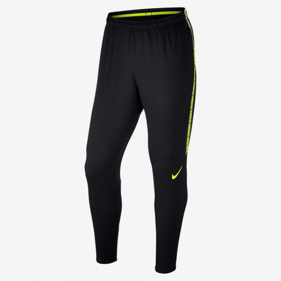 Nike Dri-FIT Squad | Black / Black / Volt / Volt - Click Image to Close