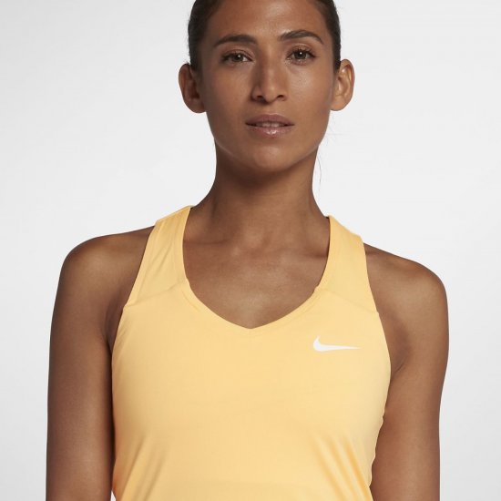 NikeCourt Team Pure | Tinte mandarina / White - Click Image to Close