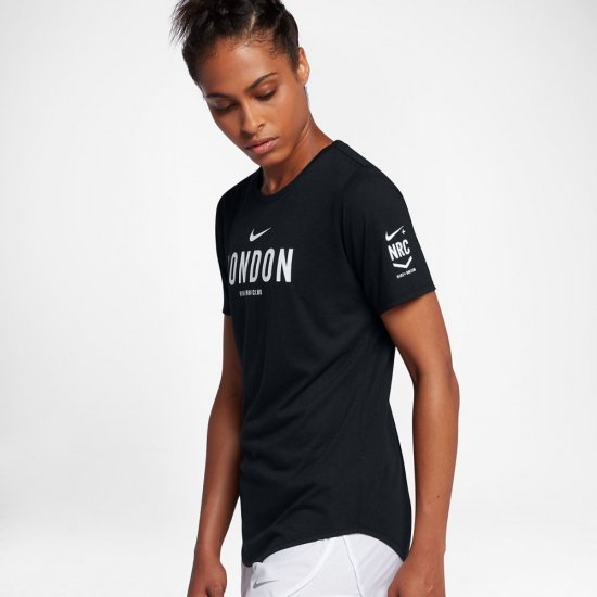 Nike Dri-FIT Run Club (London) | Black - Click Image to Close