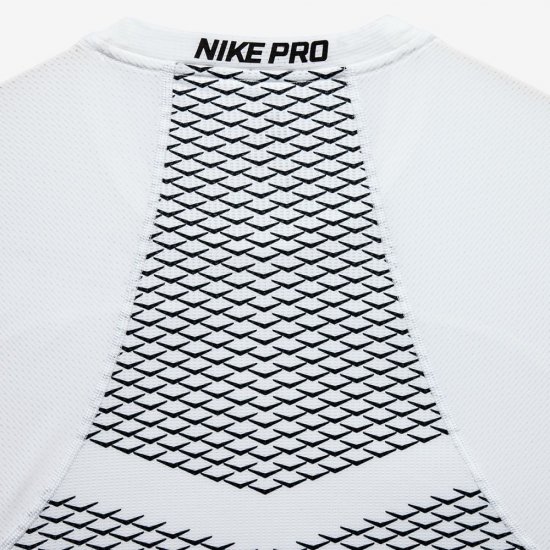 Nike Pro HyperCool | White / White / Black - Click Image to Close