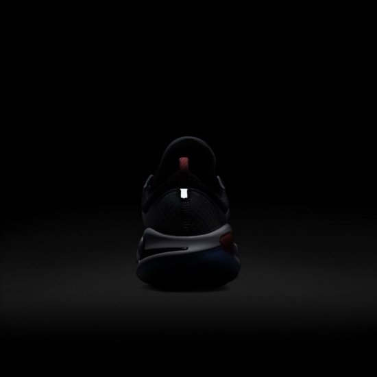 Nike Joyride Run Flyknit | Dark Grey / Pure Platinum / Anthracite / Bright Crimson - Click Image to Close