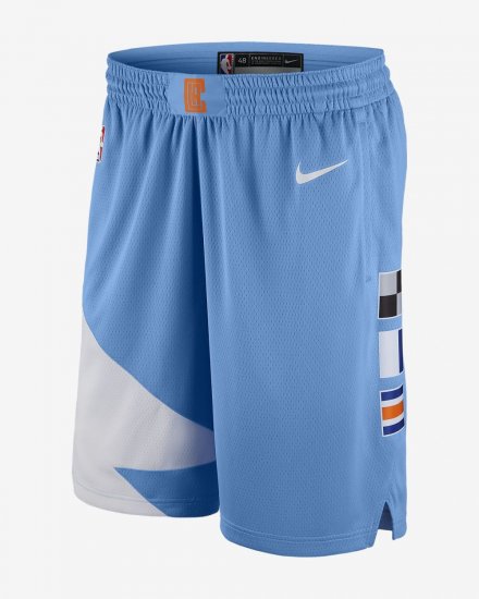 LA Clippers Nike City Edition Swingman | Coast / White - Click Image to Close