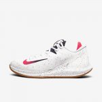 NikeCourt Air Zoom Zero | White / Gridiron / Wheat / Laser Crimson