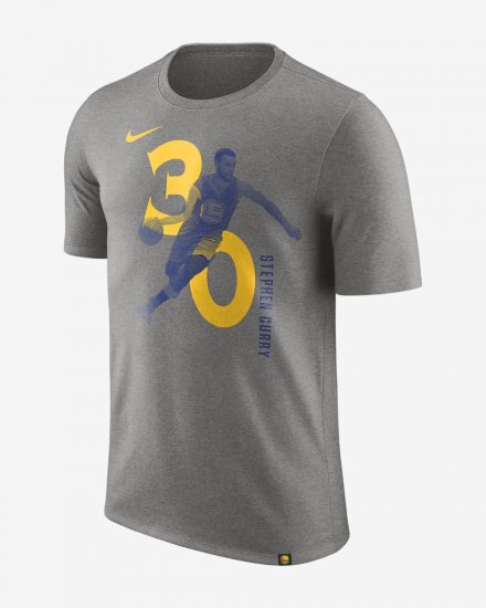 Stephen Curry Golden State Warriors Nike Dry | Dark Grey Heather - Click Image to Close