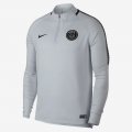 Paris Saint-Germain Dri-FIT Squad Drill | Pure Platinum / Black / Black