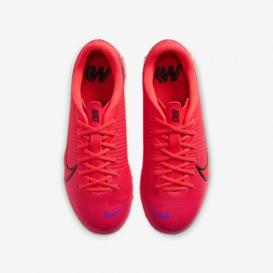 Nike Jr. Mercurial Vapor 13 Academy TF | Laser Crimson / Laser Crimson / Black - Click Image to Close