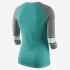 Nike Tri-Blend Raglan (NFL Dolphins) | Turbo Green / Carbon Heather / Carbon Heather