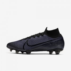 Nike Mercurial Superfly 7 Elite FG | Black / Black