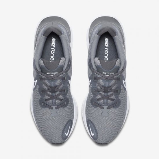 Nike Renew Run | Particle Grey / Iron Grey / Smoke Grey / White - Click Image to Close