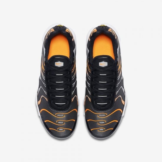 Nike Air Max Plus | Dark Grey / Total Orange / White / Wolf Grey - Click Image to Close