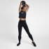 Nike Dri-FIT Elastika Cropped | Black / Dark Grey / White