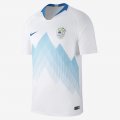 2018 Slovenia Stadium Home | White / Blue Nebula / Blue Nebula