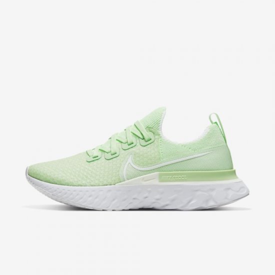 Nike React Infinity Run Flyknit | Vapour Green / Spruce Aura / White - Click Image to Close