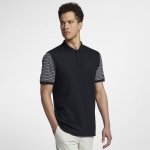 Nike Dri-FIT Pique Stripe | Black / White / Black