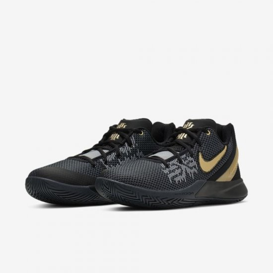 Kyrie Flytrap II | Black / Anthracite / Metallic Gold - Click Image to Close