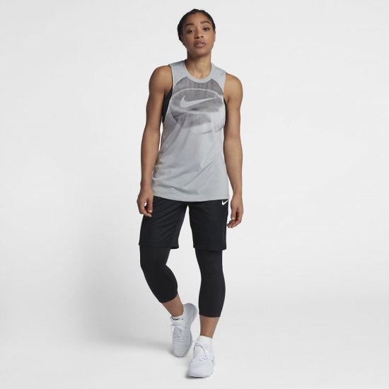 Nike Dri-FIT | Wolf Grey / Wolf Grey - Click Image to Close