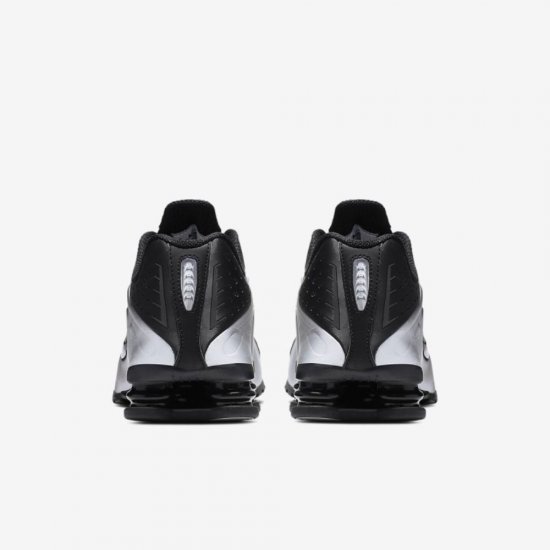 Nike Shox R4 | Black / Metallic Silver / Wolf Grey / Black - Click Image to Close