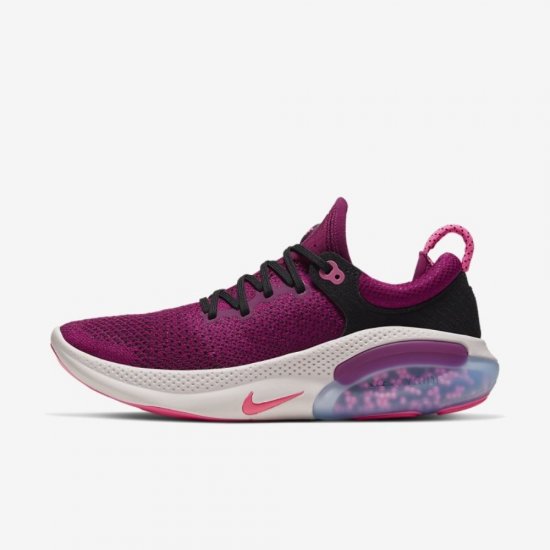 Nike Joyride Run Flyknit | Raspberry Red / Pink Blast / Barely Rose / Black - Click Image to Close