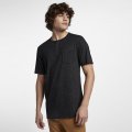 Hurley Dri-FIT Lagos Henley | Black / Cool Grey