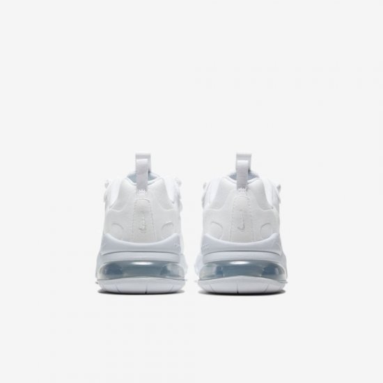 Nike Air Max 270 React | White / Metallic Silver / White / White - Click Image to Close