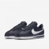 Nike Cortez Basic Nylon | Obsidian / Metallic Silver / White