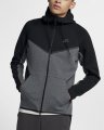 Nike Sportswear Tech Fleece Windrunner | Black / Charcoal Heather / Black