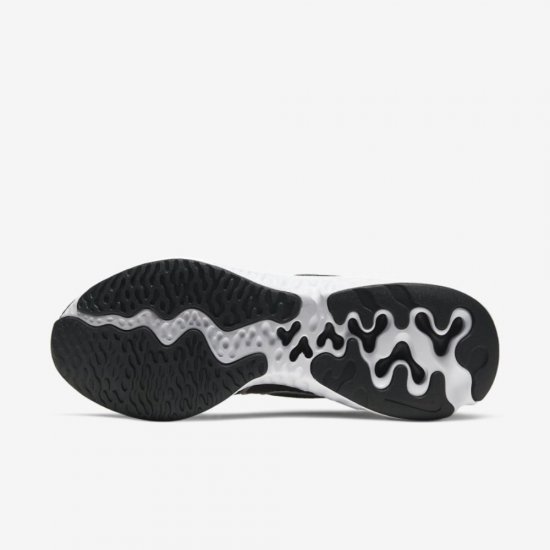 Nike Renew Run | Black / White / Dark Smoke Grey / Metallic Silver - Click Image to Close
