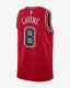 Zach LaVine Icon Edition Swingman Jersey (Chicago Bulls) | University Red / White