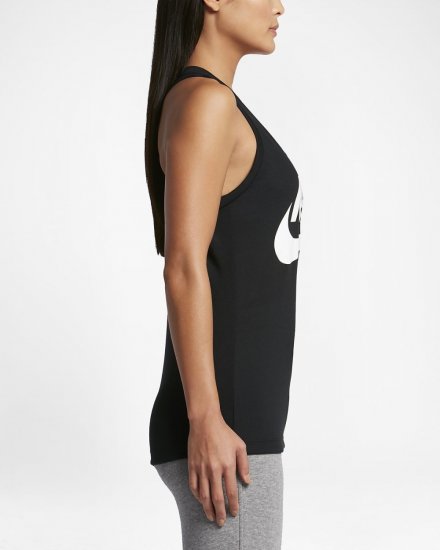 Nike Sportswear Essential | Black / Black / White - Click Image to Close