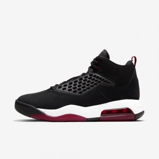 Jordan Maxin 200 | Black / White / Gym Red - Click Image to Close