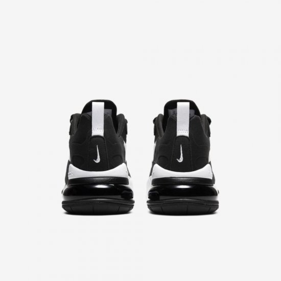 Nike Air Max 270 React | Black / Black / Black / White - Click Image to Close